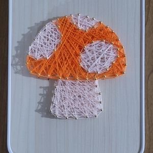 Cute Mushroom  String Art
